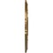 Ekena Millwork Attica Ceiling Medallion (Fits Canopies up to 5"), Hand-Painted Pale Gold, 18"OD x 4"ID x 5/8"P CM18ATPAS - alternate 3